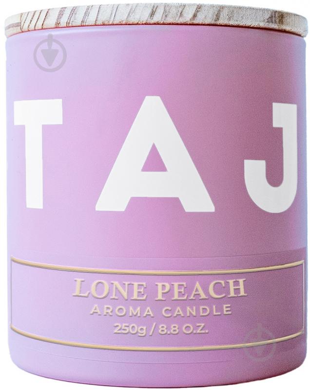 Свічка ароматична Taj Max LONE PEACH 250 г - фото 1