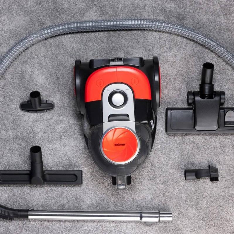 Пилосос Zelmer KRZYS ZVC021P black/orange - фото 9 Пилосос Zelmer KRZYS ZVC021P black/orange - фото 9