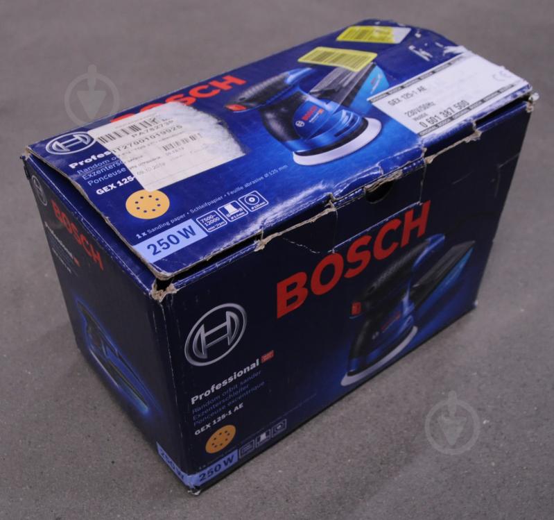 Эксцентриковая шлифмашина Bosch Professional GEX 125-1 AE 601387500 - фото 6