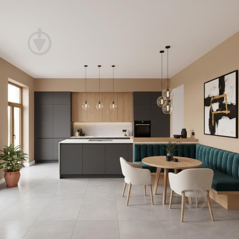 Краска керамическая MAGNAT PRO Ceramic Superior 3 глубокий мат NCS S 0505-Y40R 0,9 л - фото 3