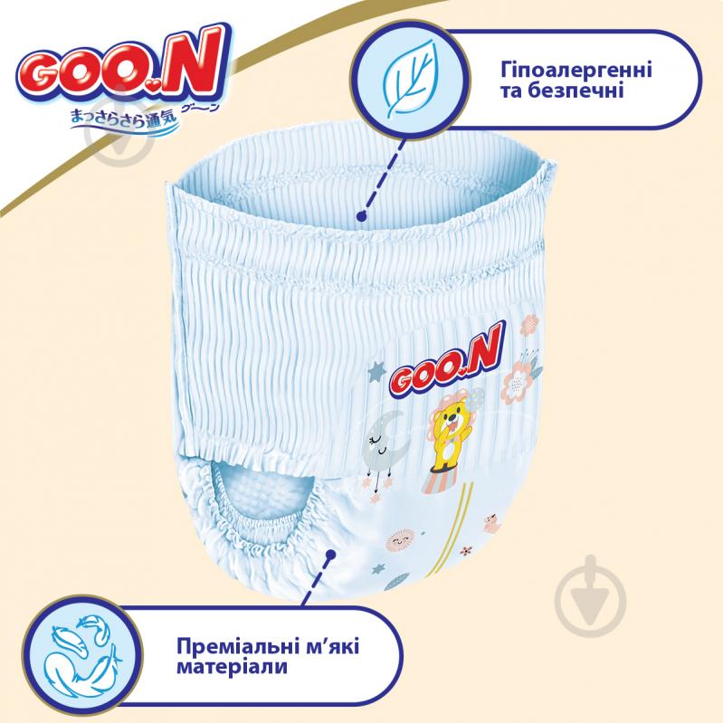 Підгузки-трусики Goo.N Premium Soft M 7-12 кг 50 шт. - фото 6