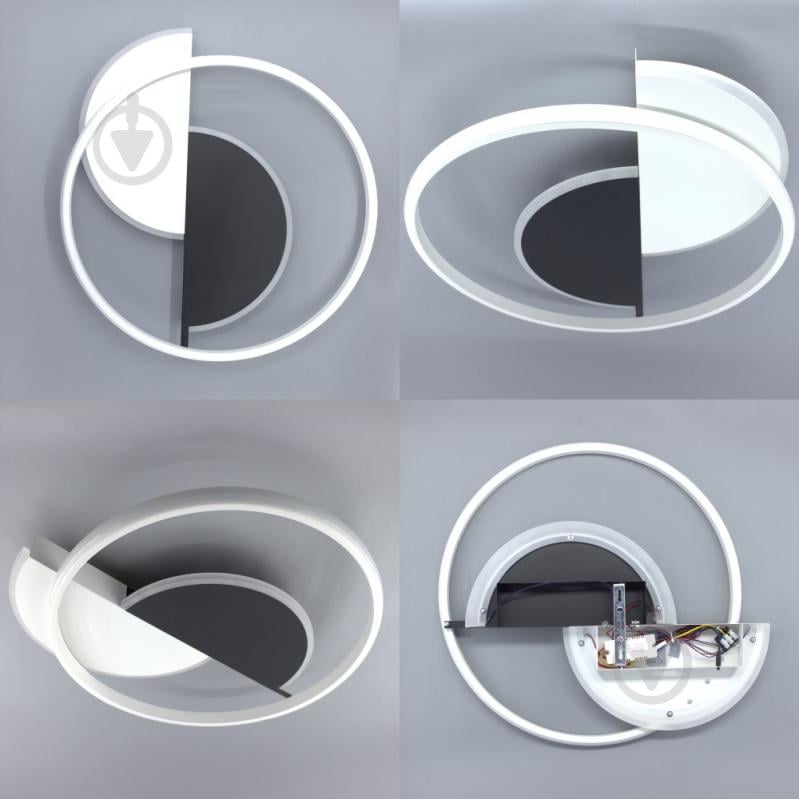 Світильник настінно-стельовий ESLLSE CODE 3R 70 Вт 550×500×55 мм 70 Вт білий із чорним 3000-6500 К 10433 - фото 4 Світильник настінно-стельовий ESLLSE CODE 3R 70 Вт 550×500×55 мм 70 Вт білий із чорним 3000-6500 К 10433 - фото 4