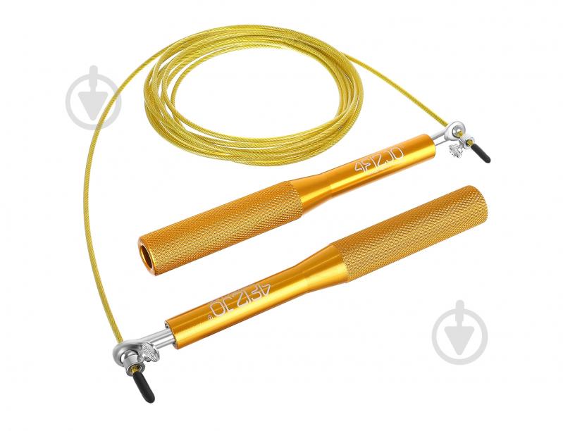 Скакалка 4fizjo швидкісна для кросфіту Speed Rope Gold (P-5907222931158) - фото 5