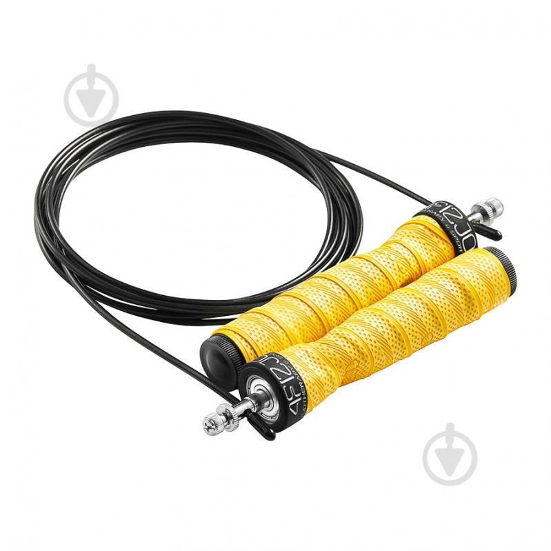 Скакалка 4fizjo швидкісна для кросфіту Speed Rope PRO+ Yellow (P-5907739311030) - фото 4