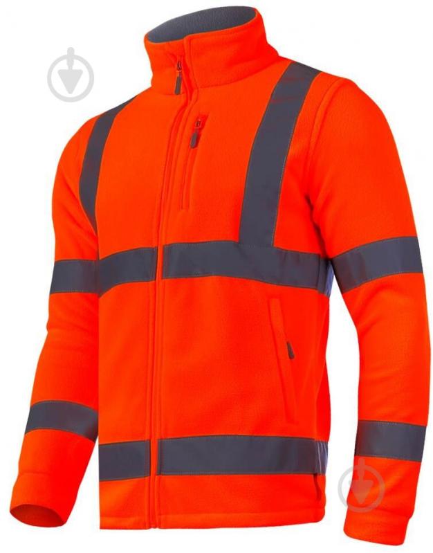 Куртка флисовая Lahti Pro р. 3XL рост 188 L4011006 оранжевый - фото 1 Куртка флисовая Lahti Pro р. 3XL рост 188 L4011006 оранжевый - фото 1