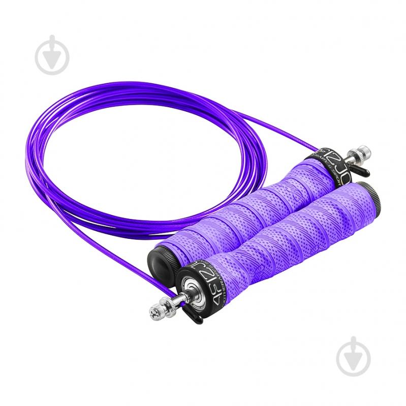 Скакалка 4fizjo скоростная для кроссфита Speed Rope PRO+ Violet (P-5907739313188) - фото 2