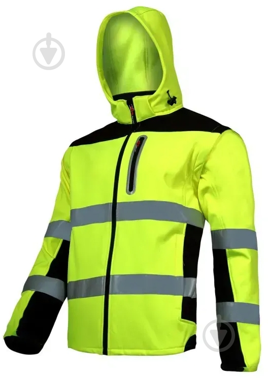 Куртка сигнальна Lahti Pro р. 3XL зріст 194 L4091906 салатовий - фото 1 Куртка сигнальна Lahti Pro р. 3XL зріст 194 L4091906 салатовий - фото 1