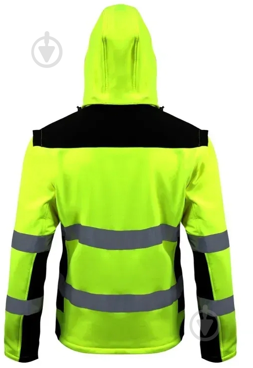 Куртка сигнальна Lahti Pro р. 3XL зріст 194 L4091906 салатовий - фото 3 Куртка сигнальна Lahti Pro р. 3XL зріст 194 L4091906 салатовий - фото 3