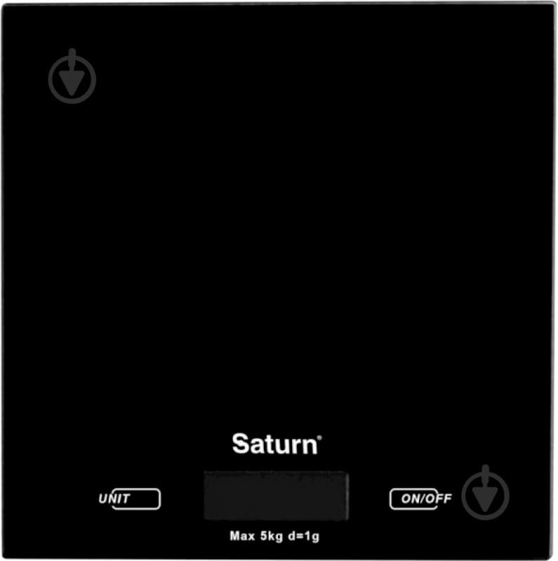 Ваги кухонні Saturn ST-KS7810 black - фото 1