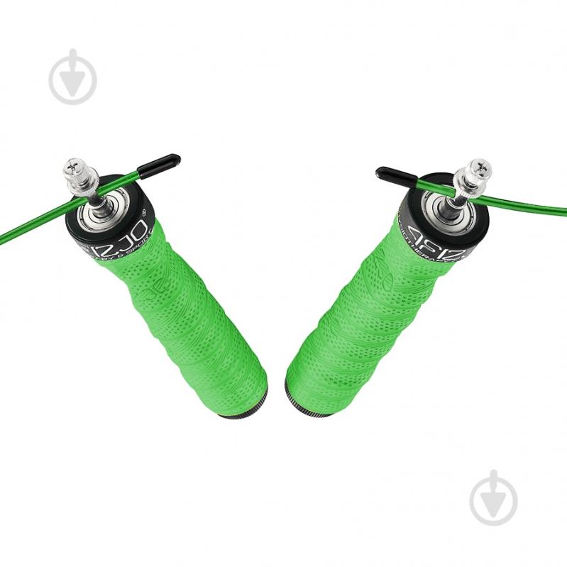 Скакалка 4fizjo швидкісна для кросфіту Speed Rope PRO+ Green (P-5907739313195) - фото 2