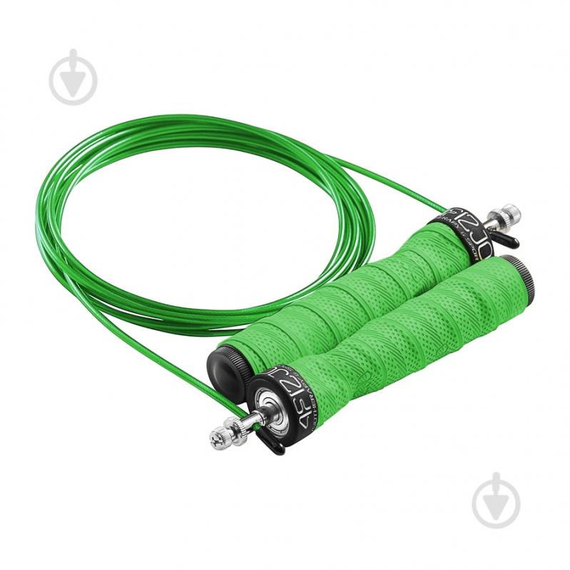 Скакалка 4fizjo швидкісна для кросфіту Speed Rope PRO+ Green (P-5907739313195) - фото 3