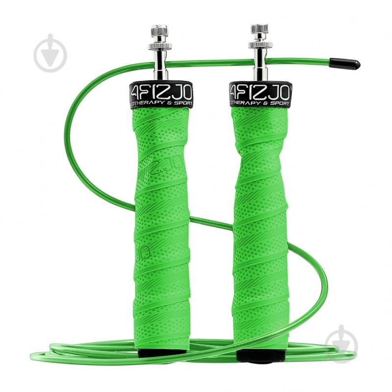 Скакалка 4fizjo швидкісна для кросфіту Speed Rope PRO+ Green (P-5907739313195) - фото 5