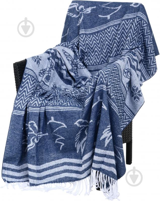 Плед Angels 140x200 см синий SoundSleep - фото 1