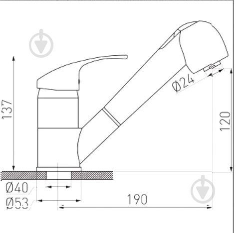 Смеситель для кухни Ferro Vasto BVA8 - фото 5