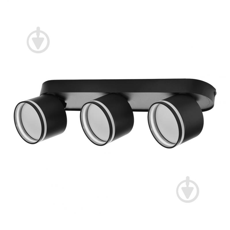 Светильник накладной поворотный Sensio под лампу 3x13 Вт GX53 черный MLT509-3 b - фото 2 Светильник накладной поворотный Sensio под лампу 3x13 Вт GX53 черный MLT509-3 b - фото 2