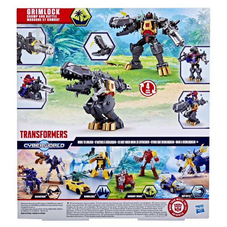 Игрушка-трансформер Hasbro Гримлок серии Кибервселенная G0748 - фото 5