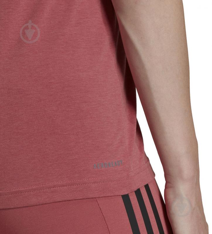 Футболка Adidas Aeroready Training HN3872 р.XS розовый - фото 5