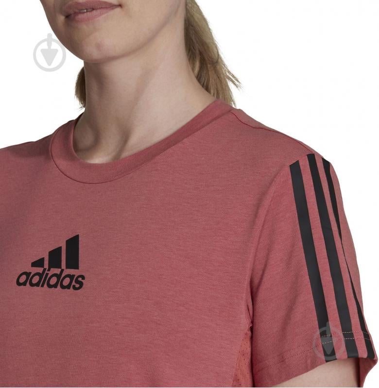 Футболка Adidas Aeroready Training HN3872 р.XS розовый - фото 4