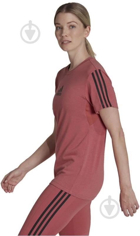 Футболка Adidas Aeroready Training HN3872 р.XS розовый - фото 2