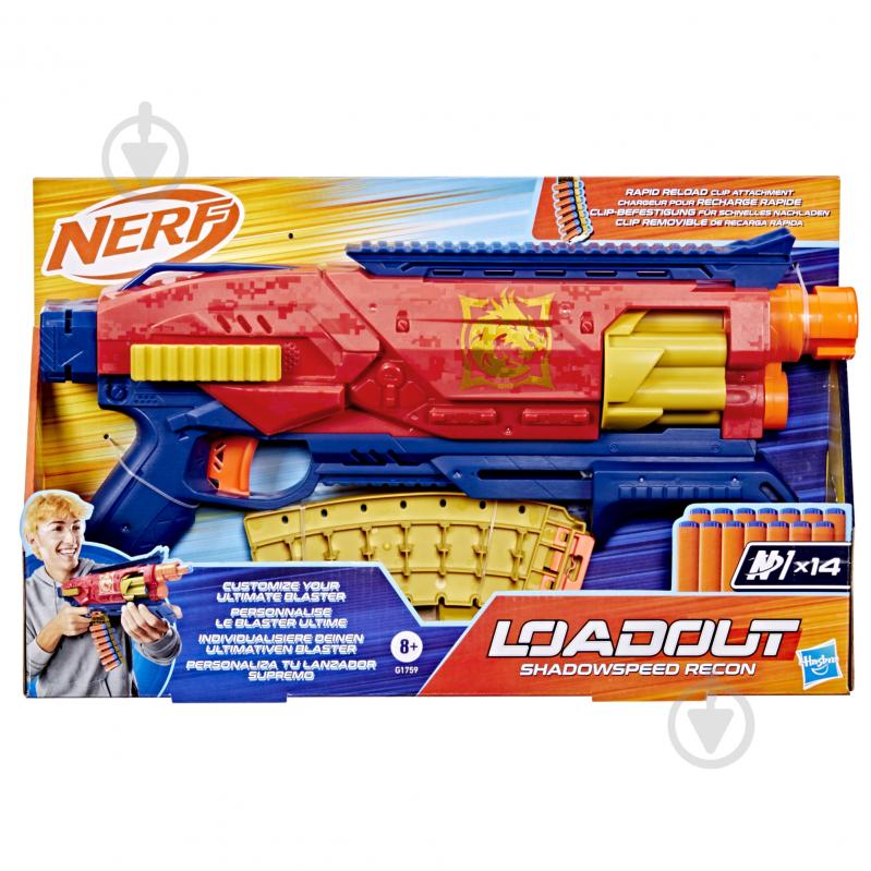 Бластер Nerf Loadout Shadowspeed Recon G1759 - фото 11