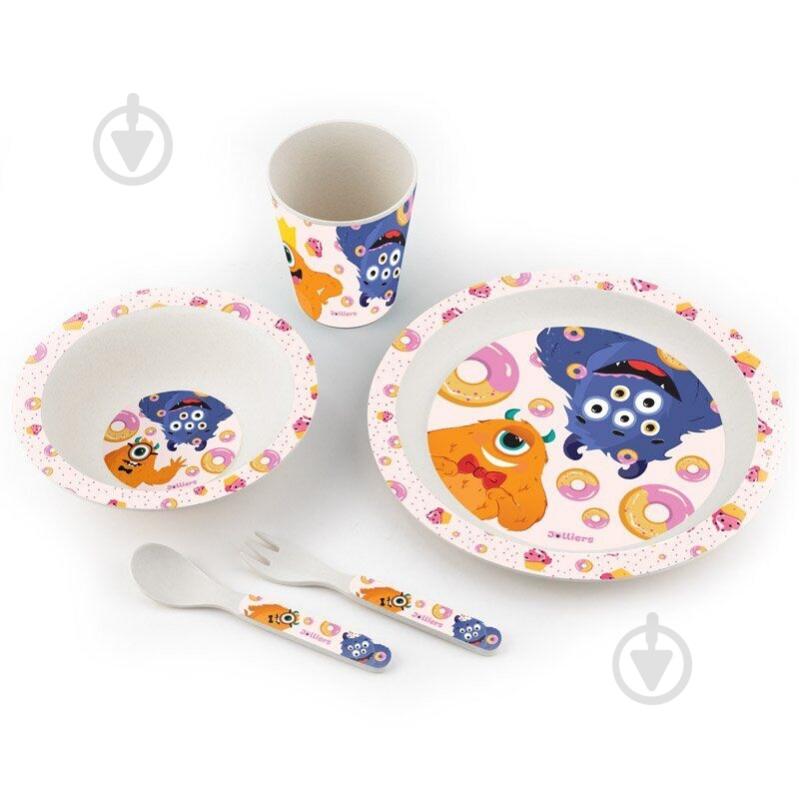 Набор посуды из бамбука 5 предметов k19-500 KITE - фото 1 Набор посуды из бамбука 5 предметов k19-500 KITE - фото 1