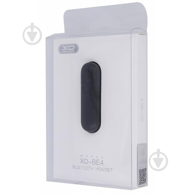 Bluetooth-гарнітура Xo BE4 black (BE4.black) - фото 2