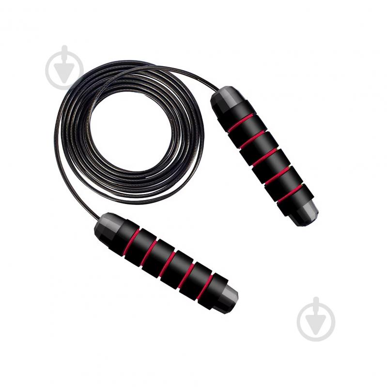 Скакалка Cornix скоростная для кроссфита Speed Rope Classic XR-0150 Black/Red - фото 2 Скакалка Cornix скоростная для кроссфита Speed Rope Classic XR-0150 Black/Red - фото 2