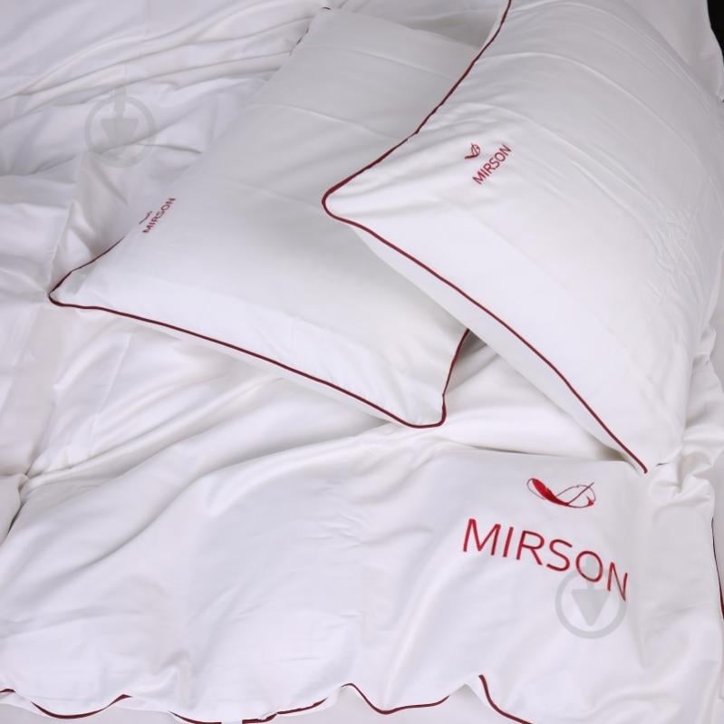 Комплект постільної білизни MirSon Corner Moko White молочний - фото 1