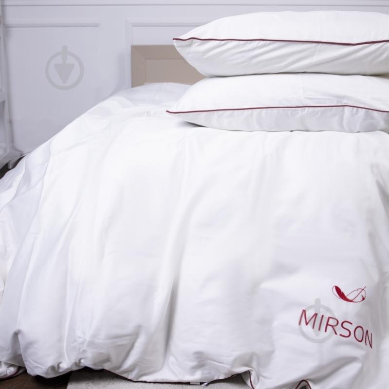 Комплект постільної білизни MirSon Corner Moko White молочний - фото 2