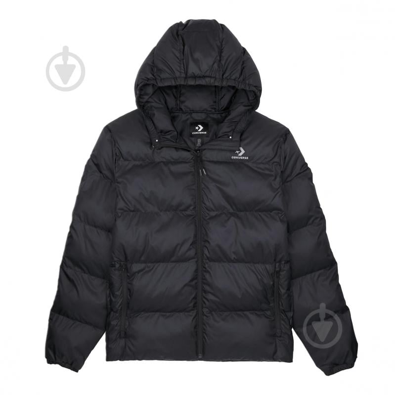 Пуховик чоловічий зимовий Converse CORE PUFFER JACKET 10026729-001 р.S черный - фото 1