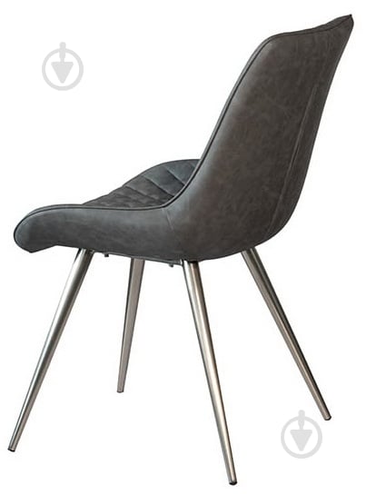 Стул Морис DC-1830 серый/хром - фото 4