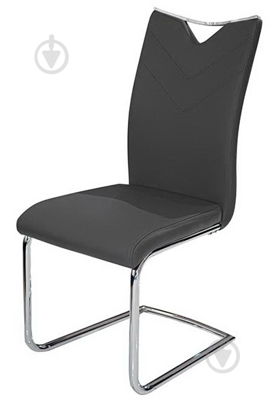 Стул обеденный Тифани X-930-1 серый/хром - фото 1