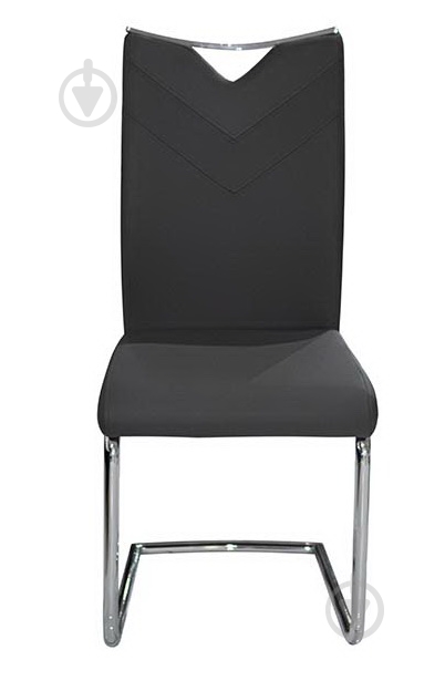 Стул обеденный Тифани X-930-1 серый/хром - фото 2