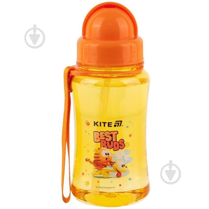 Бутылка для воды KITE Garfield 350 мл GF25-399 оранжевая - фото 1