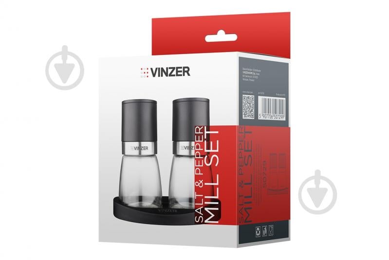 Набор мельниц для соли и перца Vinzer 50729 - фото 4