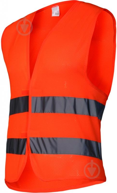 Жилет сигнальный Lahti Pro сеточный р. XXL L4130605 оранжевый - фото 1 Жилет сигнальный Lahti Pro сеточный р. XXL L4130605 оранжевый - фото 1