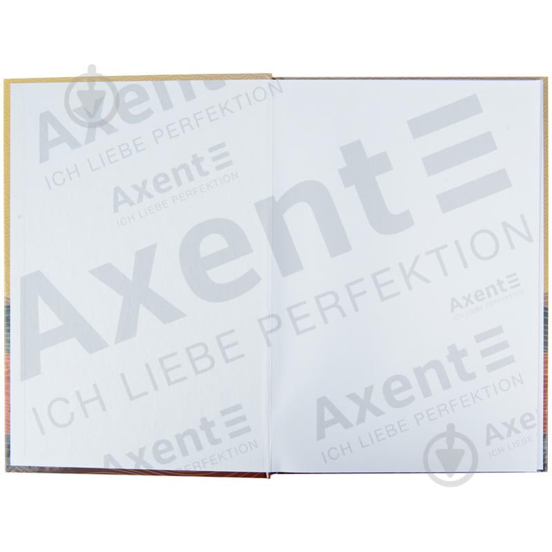 Книга для нотаток Axent А4 Waves 96 арк.. клітинка бронзова 8422-563-A - фото 3