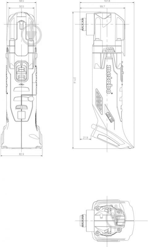 Многофункциональный инструмент Metabo MT 18 LTX 613021840 - фото 4