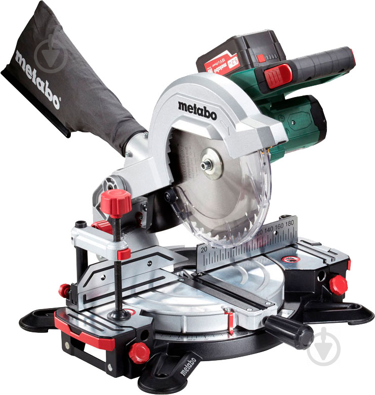 Пила торцювальна Metabo KGS 18 LTX 216 акумуляторна (619000650) - фото 1