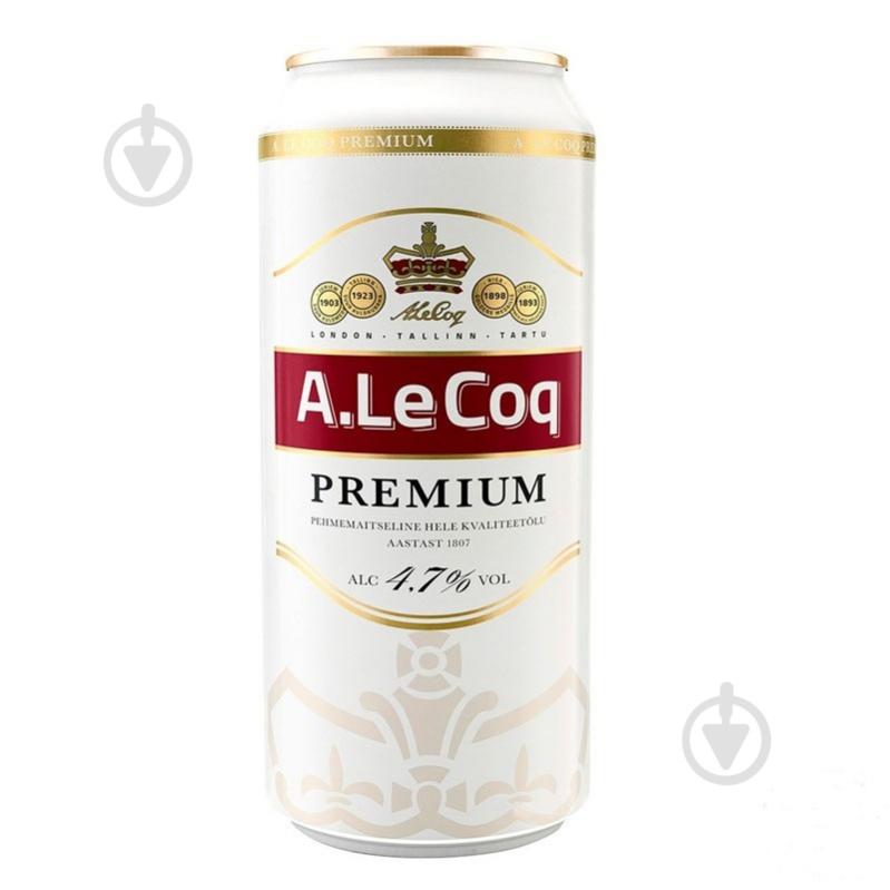 Пиво A Le Coq Premium ж/б 0,5 л - фото 1