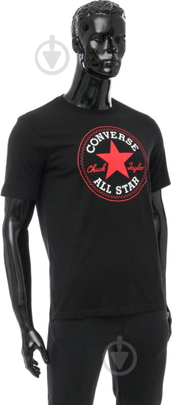 Футболка Converse 10002848-001 р.S черный - фото 2