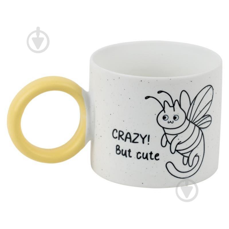 Чашка KITE 370 мл 220-5 Crazy cat - фото 2