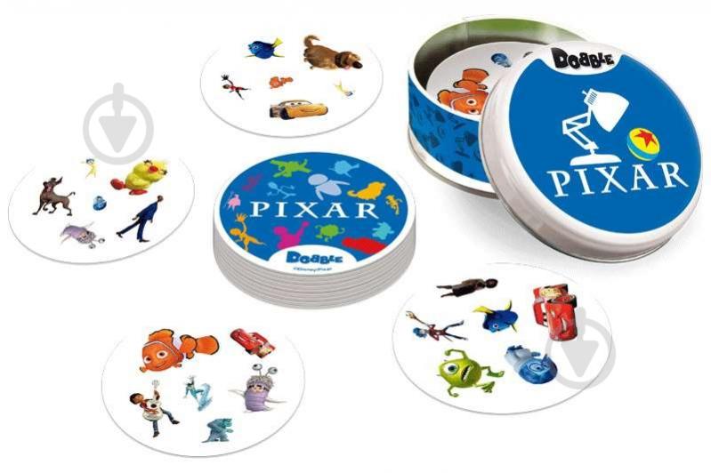 Гра настільна Ігромаг Dobble Pixar UA 6383 - фото 3 Гра настільна Ігромаг Dobble Pixar UA 6383 - фото 3