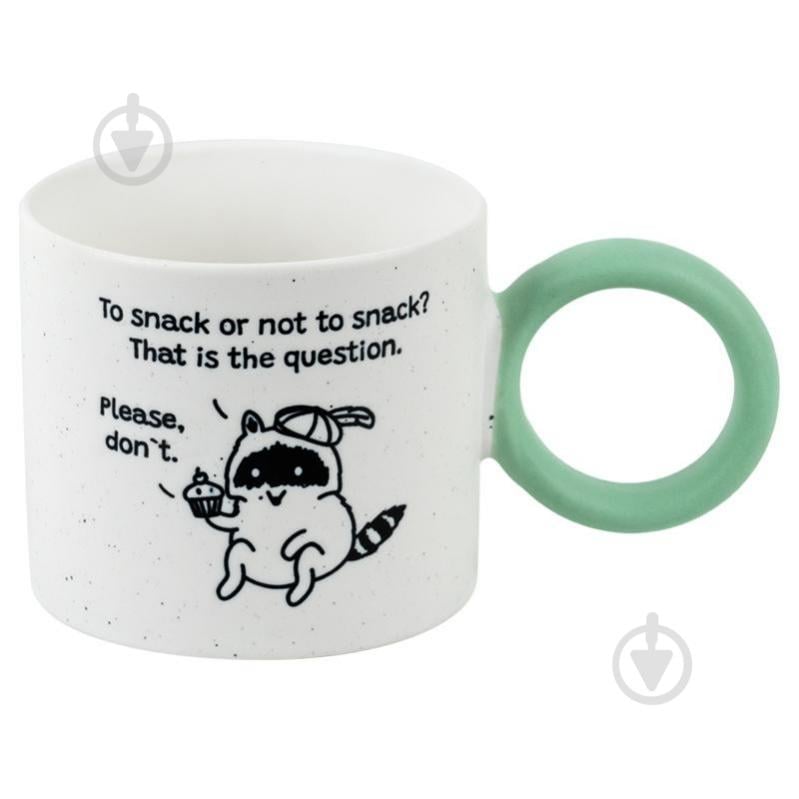 Чашка KITE 370 мл 220-3 Cupcake racoon - фото 2 Чашка KITE 370 мл 220-3 Cupcake racoon - фото 2