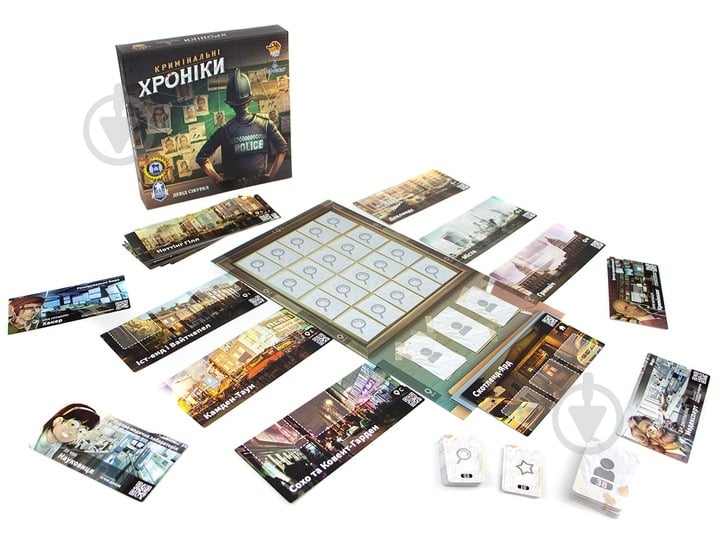 Гра настільна Ігромаг Кримінальні хроніки 7373 - фото 6