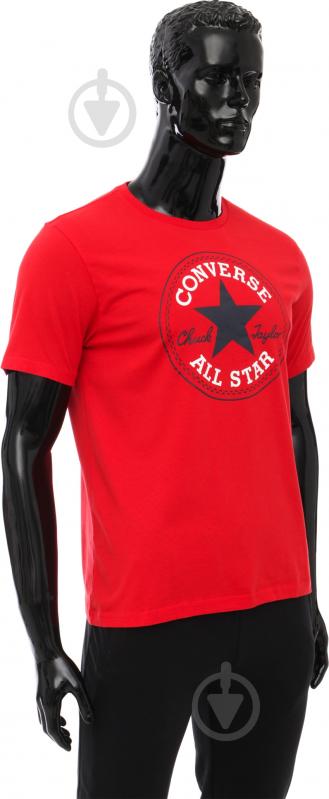 Футболка Converse 10002848-934 р.M красный - фото 2