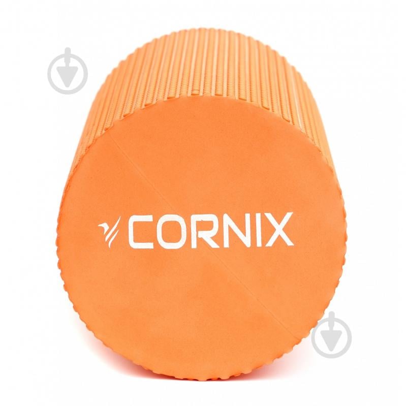 Массажный ролик Cornix EVA+ 30x15 см XR-0297 Orange - фото 4