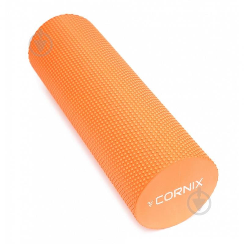 Масажний ролик Cornix EVA+ 45x15 см XR-0302 Orange - фото 3