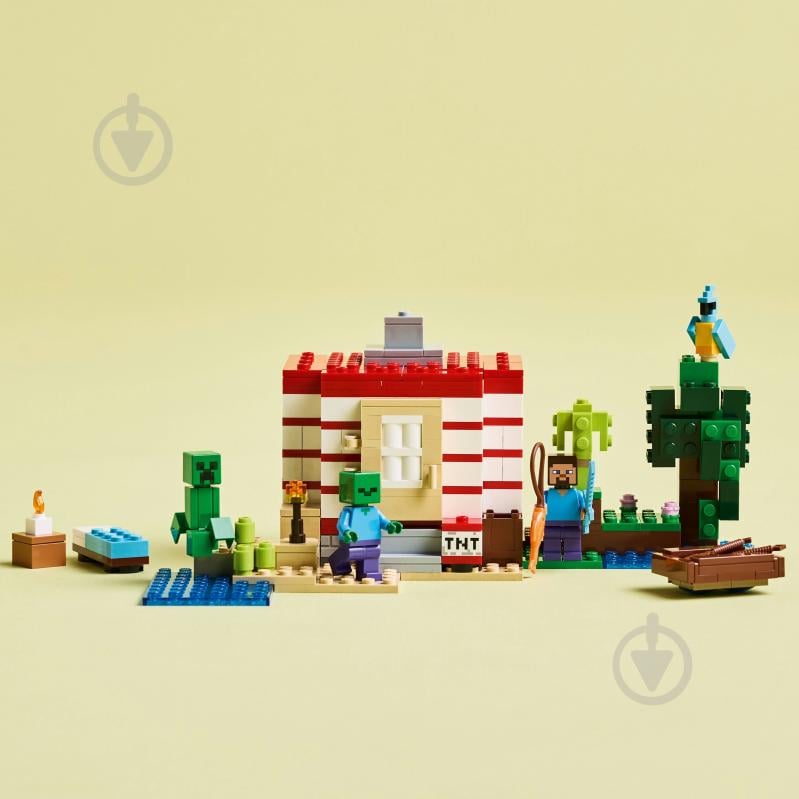 Конструктор LEGO Minecraft Будинок з вибухівки в джунглях 21275 - фото 12