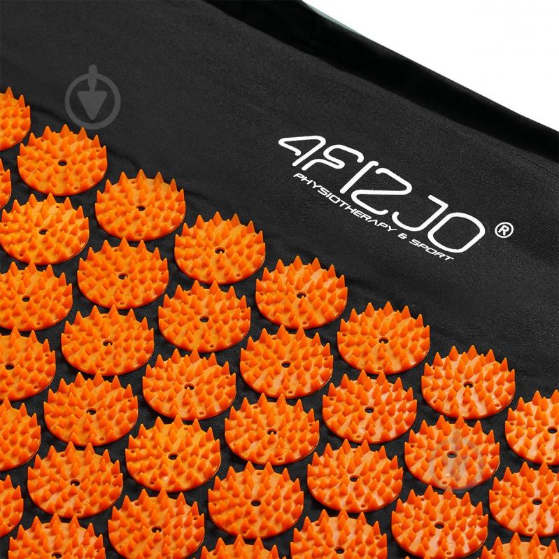 Коврик акупунктурный 4fizjo Classic Mat Аппликатор Кузнецова 4FJ0041 Black/Orange - фото 2